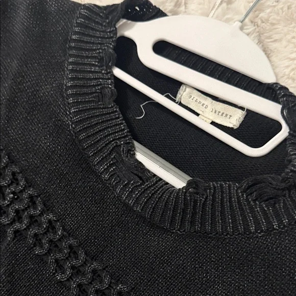 Gilded Intent Black/grey Women's Sweater - Picture 5 of 12